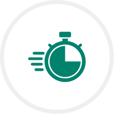 Fast turnaround for urgent needs